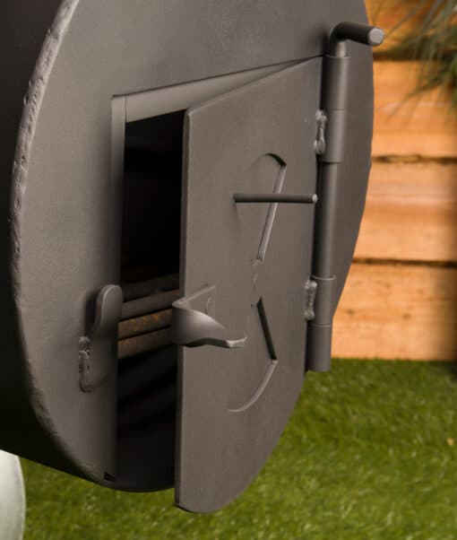 Offset bbq smoker 16inch 4mm Unieke barbecues door Witkamp Design geproduceerd 6