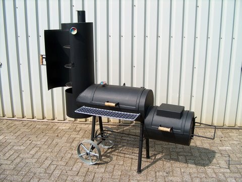 BBQ Smoker 16 inch 4mm. Unieke barbecues door Witkamp Design geproduceerd 6