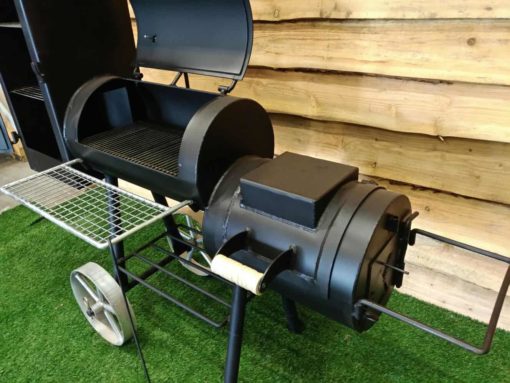 Bbq smoker 13 inch W0112 Unieke barbecues door Witkamp Design geproduceerd 11