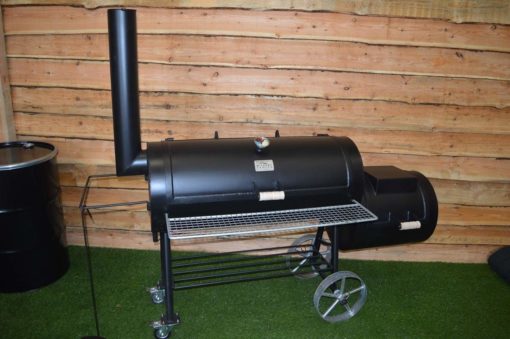 XXL 21 inch Offset bbq smoker Unieke barbecues door Witkamp Design geproduceerd 7