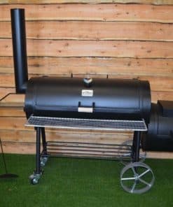 XXL 21 inch Offset bbq smoker Unieke barbecues door Witkamp Design geproduceerd