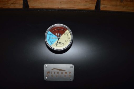 XXL 21 inch Offset bbq smoker Unieke barbecues door Witkamp Design geproduceerd 9